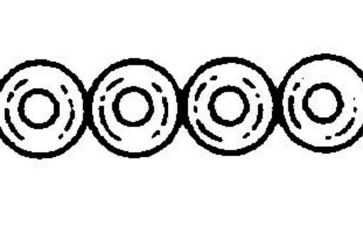 406-622 3M ALASTIK™ CONTINUOUS CHAINS BOBBIN, CK, CLEAR