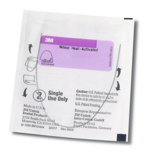 4296-992 3M Unitek Orthodontic Wires, 0.016, ORTHOFORM™ III OVERGE